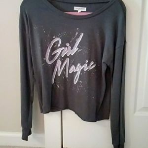 Croped girl magic long sleeve